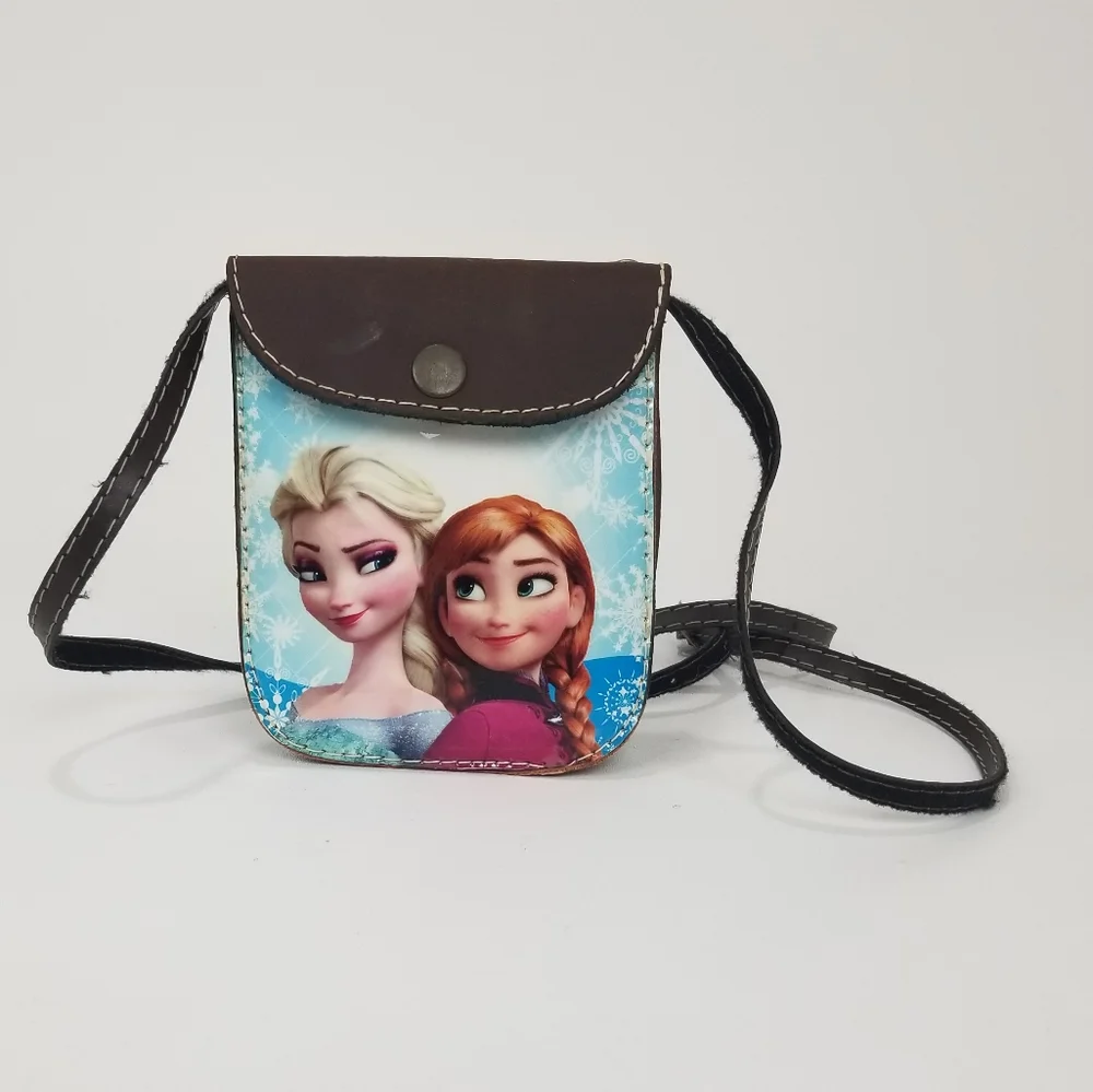 Frozen Kids Shoulder Bag - Brown!